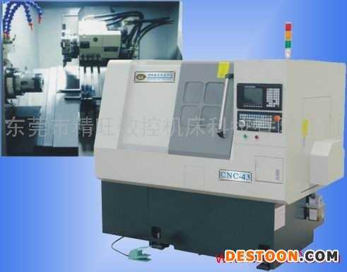 供應全新精度高剛性好斜床身cnc-43數(shù)控車床機床