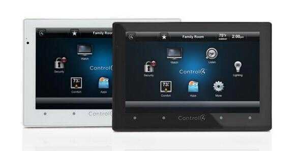 智能家居  入墻式觸控屏  Control4-7吋
