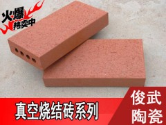 真空燒結(jié)磚宜興俊武廣場(chǎng)燒結(jié)磚：200*200真空，多孔，透水性強(qiáng)圖2