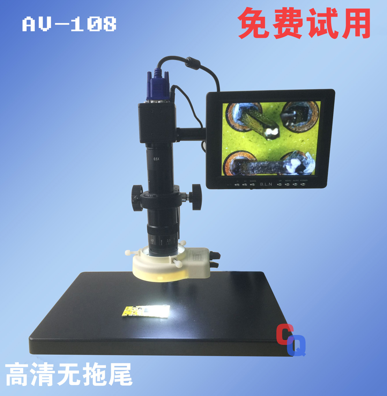 廠家直銷AV108-A電子顯微鏡、無拖尾視頻顯微鏡（免費(fèi)試用7天） 舉報 本產(chǎn)品采購屬于商業(yè)貿(mào)易行為