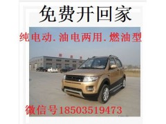 新能源電動(dòng)汽車(chē)全封閉四輪轎車(chē)?yán)夏耆舜杰?chē)電動(dòng)觀光車(chē)路虎款鐵殼圖1