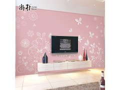 無縫大型墻紙壁畫簡約現(xiàn)代客廳臥室電視背景墻壁紙畫 3d墻紙墻布圖3