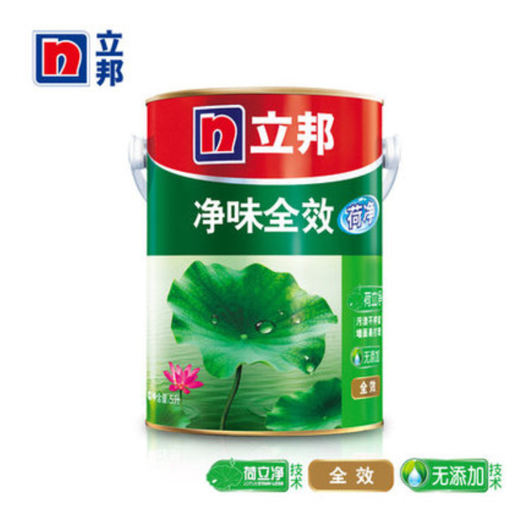 立邦漆 立邦荷凈凈味全效內(nèi)墻乳膠漆墻面漆18L 高級墻面涂料