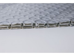 廠家定制 隔熱隔音保溫防火耐火材料 雙層阻燃?xì)馀輳?fù)合鋁箔圖3
