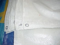 供應(yīng)陽臺簾網(wǎng)格布140克/平方米乳白色草綠色花房暖房溫室畜牧大棚圖1