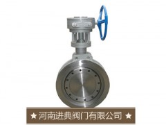 D373x渦輪對夾硬密封蝶閥河南生產廠家圖2