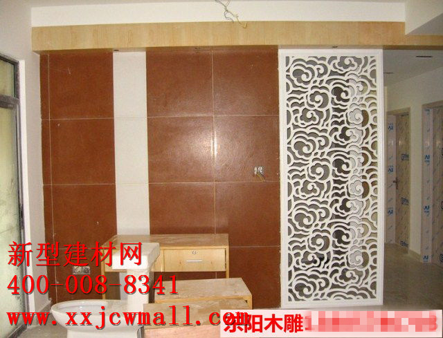 鏤空實木圖樣，新型建材網(wǎng)提供
