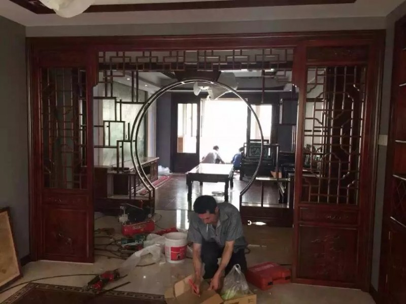 實(shí)木中式裝修圖樣