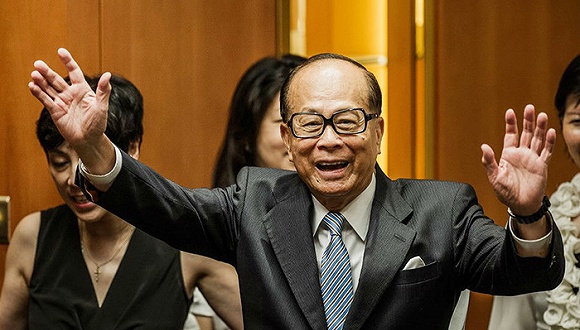 香港首富李嘉誠(chéng)。圖片來源：網(wǎng)絡(luò)