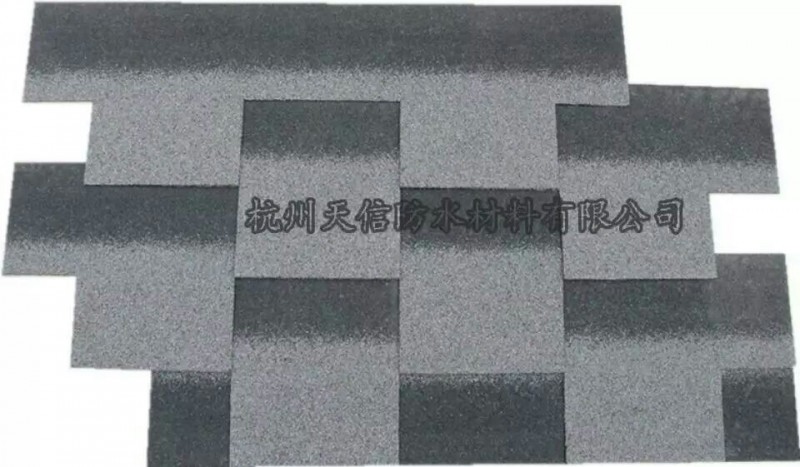 多彩玻纖胎瀝青瓦別墅瓦坡屋面瓦