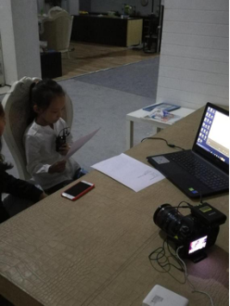 全能小童星劉佳怡受邀參加廣告配音