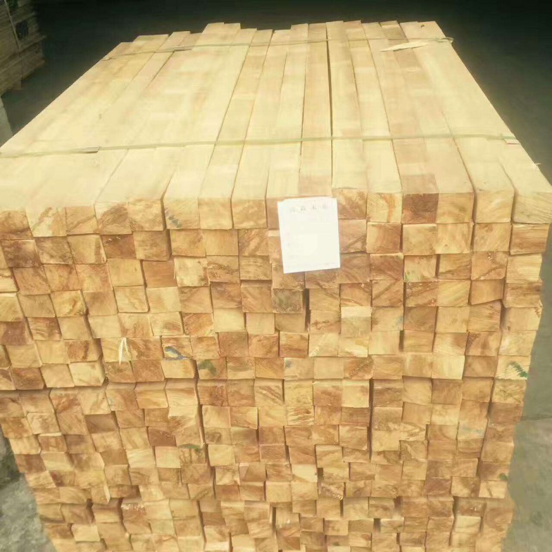 供應橡膠木板材進口橡膠木規(guī)格料 沙發(fā)料 樓梯柱子料木方條