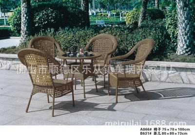 藤椅 藤編家具 餐廳手工藤編桌椅 藤桌椅