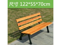 公園椅子戶(hù)外實(shí)木長(zhǎng)椅防腐木木凳子實(shí)木鐵藝長(zhǎng)凳子公園排椅等候椅圖1