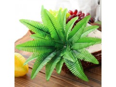 仿真植物 仿真花 墻配材假綠植塑料植物過膠綠蘿假花把束圖1