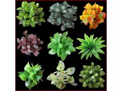 仿真植物 仿真花 墻配材假綠植塑料植物過膠綠蘿假花把束圖2