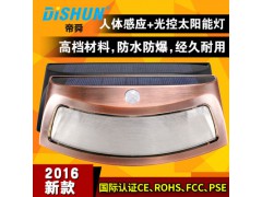 熱銷太陽能感應(yīng)燈 家用太陽能燈 戶外庭院壁燈人體感應(yīng)燈圖1