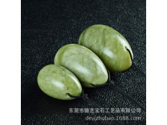 天然玉石雞蛋 半寶石按摩蛋陰戶蛋圖1