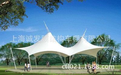 膜結(jié)構(gòu)園林亭子 公園設(shè)施 景觀工程