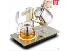 自動(dòng)上水電熱水壺套裝抽水保溫泡茶燒水壺304煮茶器圖1