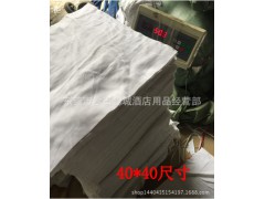 40工廠擦機(jī)布/廢布邊角料純棉白色碎布純白吸油布圖1