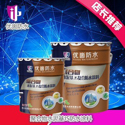 js防水涂料水泥基聚合物廚衛(wèi)間外墻防水堵漏材料