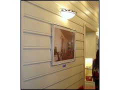 綠活企口木紋板品牌裝飾板環(huán)保新型建筑材料外墻水泥木紋掛板圖1