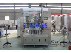 匯冠啤酒設(shè)備玻璃瓶全自動沖灌封合體機6-6-1