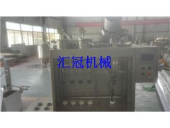 匯冠啤酒設(shè)備玻璃瓶半自動沖灌封合體機4-4-1