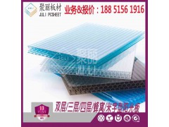 膠南四層陽光板和蜂窩陽光板都是加強(qiáng)新型板材