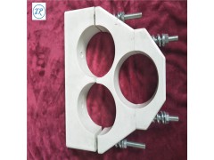 專業(yè)生產(chǎn)SMC電纜抱箍 復(fù)合材料品字型抱箍 電纜固定夾