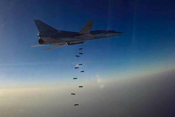 俄羅斯空天軍圖-22M3遠程轟炸機(資料圖)