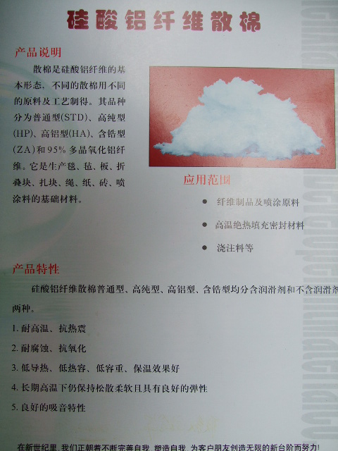 供應工業(yè)爐窯耐火防火用硅酸鋁耐火纖維棉
