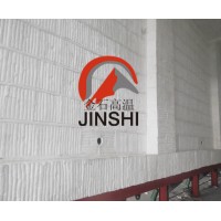 重整加熱爐內(nèi)襯保溫棉陶瓷纖維模塊安裝