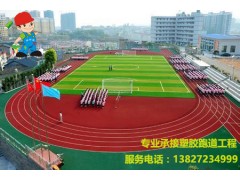 專業(yè)承接塑膠跑道工程 透氣型塑膠跑道包工包料圖1