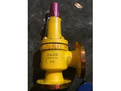 WA42F46法蘭襯氟安全閥 DN25化工襯氟泄壓閥圖1