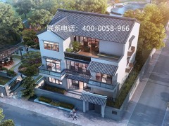海建科萊達(dá)別墅戶型：現(xiàn)代中式A6圖1