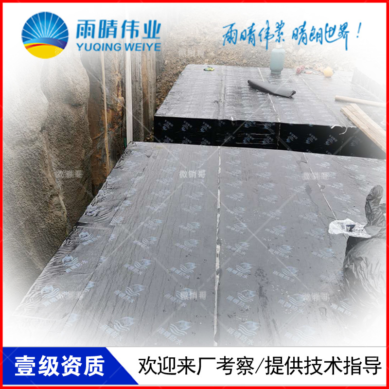 湖北荊州HDPE高分子自粘膠膜防水卷材質(zhì)量有保證