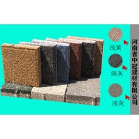 陶瓷透水磚規(guī)格/顏色 江蘇慈溪透水磚廠家可定制6