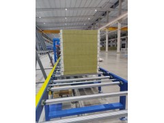 江蘇恒海鋼結(jié)構(gòu)工程有限公司生產(chǎn)彩鋼巖棉防火夾芯板/凈化板圖1