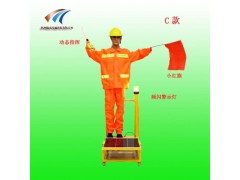 高速公路施工假人 太陽(yáng)能搖旗假人 保通安全員生產(chǎn)廠家圖1