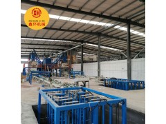 外墻自保溫建筑模板設(shè)備機械化流水線生產(chǎn)