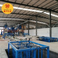 外墻自保溫建筑模板設(shè)備機械化流水線生產(chǎn)