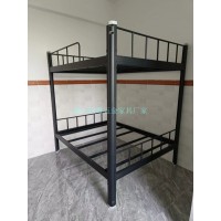 佛山出租房公寓鐵床鋼制鐵架床集裝箱活動房上下鋪床廠家批發(fā)