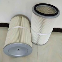 空氣除塵濾筒/聚酯阻燃除塵濾筒車間粉塵凈化器