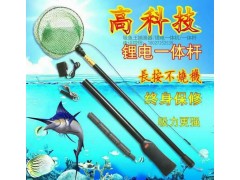 4.5米加強(qiáng)型一體桿,鋰電桿打漁,鋰電桿伸縮抄網(wǎng)圖1