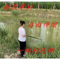 江蘇鋰電一體桿廠家,升級款27電一體電棒,一體桿打漁