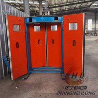 全自動抗沖擊波減壓風(fēng)門 煤礦用自動減壓弧形風(fēng)門