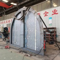 礦用氣動無壓風(fēng)門 雙向平衡抗擠壓對開式均壓正反向開啟