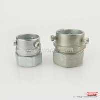 一洋五金供應(yīng)卡套式接頭三柱頂絲管接頭螺紋內(nèi)徑10到100